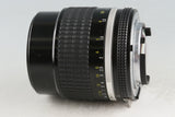 Nikon Nikkor 105mm F/2.5 Ais Lens #54658A4