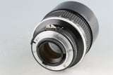 Nikon Nikkor 135mm F/2 Ais Lens #54668A6