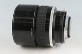 Nikon Nikkor 135mm F/2 Ais Lens #54668A6