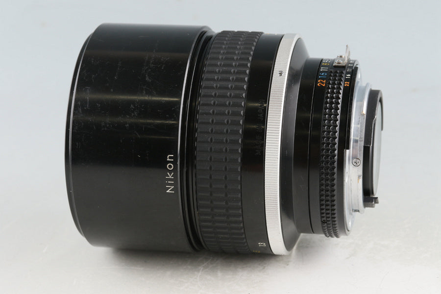 Nikon Nikkor 135mm F/2 Ais Lens #54668A6 – IROHAS SHOP