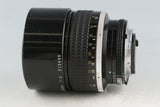 Nikon Nikkor 135mm F/2 Ais Lens #54672A6