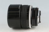 Nikon Nikkor 135mm F/2 Ais Lens #54672A6