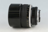 Nikon Nikkor 135mm F/2 Ais Lens #54672A6