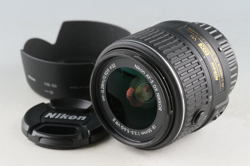 Nikon AF-S DX Nikkor 18-55mm F/3.5-5.6 G VR II Lens #54724H13