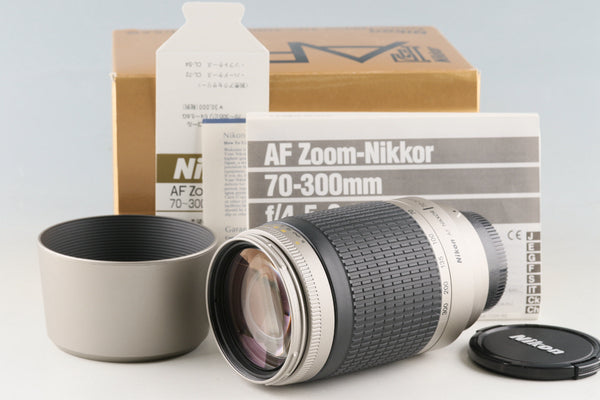 Nikon AF Nikkor 70-300mm F/4-5.6 G Lens With Box #54725L4