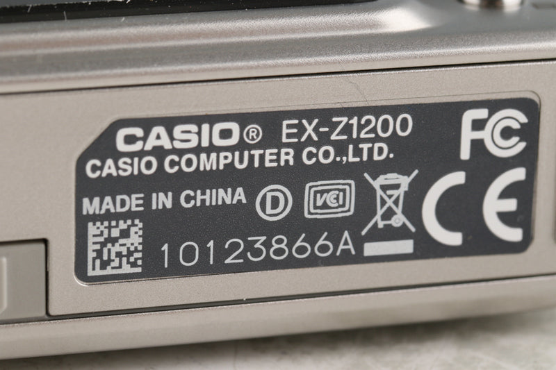 Casio Exilim EX-Z1200 Digital Camera #54729J