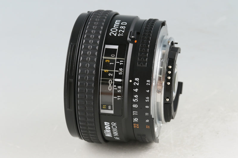 Nikon AF Nikkor 20mm F/2.8 D Lens #54775H12