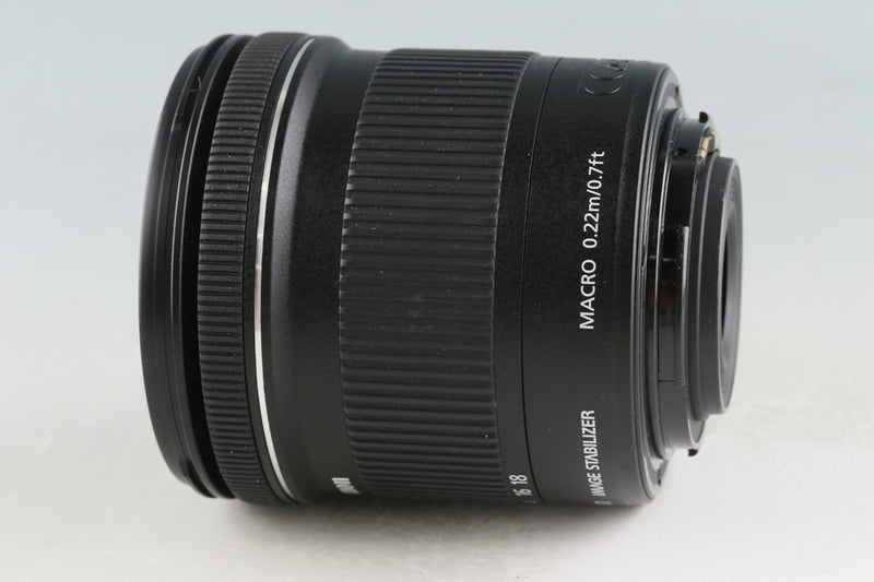 Canon EF-S 10-18mm F/4.5-5.6 IS STM Lens #54779H22