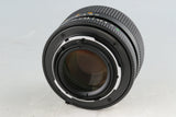 Contax Carl Zeiss Planar T* 50mm F/1.4 MMJ Lens for CY Mount #54804A2