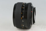 Contax Carl Zeiss Planar T* 50mm F/1.4 MMJ Lens for CY Mount #54805A2