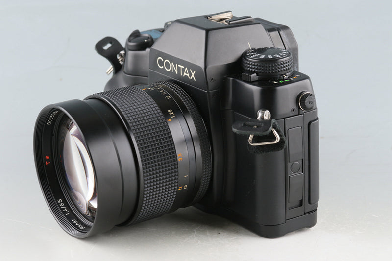 Contax RX + Carl Zeiss Planar T* 85mm F/1.4 AEG Lens #54809E3