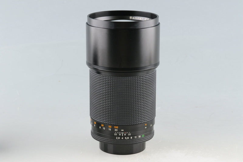 Contax Carl Zeiss Sonnar T* 180mm F/2.8 MMJ Lens for CY Mount #54814F5