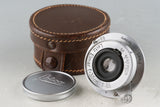 Leica Leitz Elmar 35mm F/3.5 Lens for Leica L39 #54882T