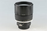 Nikon Nikkor 135mm F/2 Ais Lens #54891A4