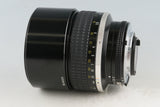 Nikon Nikkor 135mm F/2 Ais Lens #54891A4