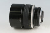 Nikon Nikkor 135mm F/2 Ais Lens #54891A4