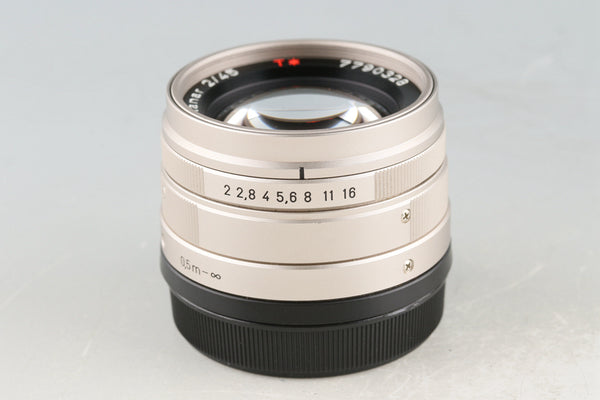 Contax Carl Zeiss Planar T* 45mm F/2 Lens for G1/G2 #54917A1