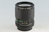 Canon FD 100mm F/2 Lens #54920F4