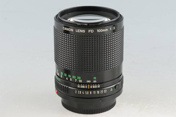 Canon FD 100mm F/2 Lens #54920F4