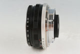 Voigtlander Color-Skopar 35mm F/2.5 MC Lens for L39 + M Adapter #54926C1