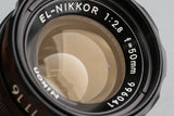 Nikon EL-Nikkor 50mm F/2.8 Enlarging Lens #54927E5