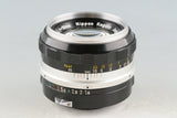 Nikon Nikkor-S Auto 50mm F/1.4 Non-Ai Lens #54928E5