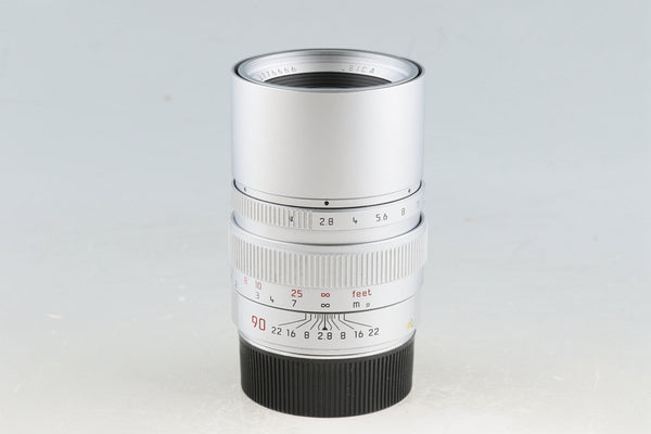 Leica Leitz Elmarit-M 90mm F/2.8 Lens for Leica M With Box #54985L1