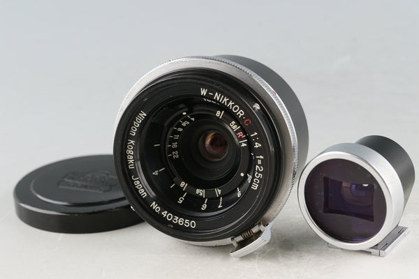 Nikon W-NIKKOR・C 25mm F/4 Lens for Nikon S + View Finder #54988C2