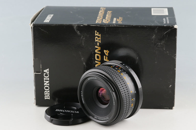 Zenza Bronica Zenzanon-RF 45mm F/4 Lens With Box #55000L6