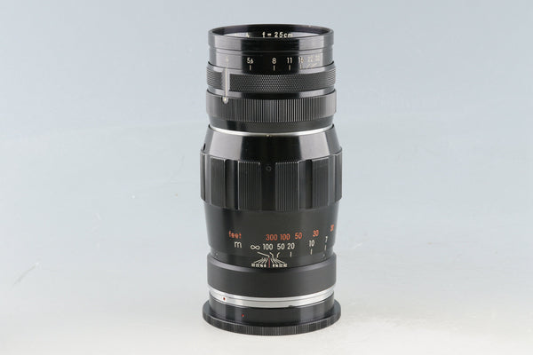 Nikon Nikkor-Q 250mm F/4 Lens for Bronica #55076F6