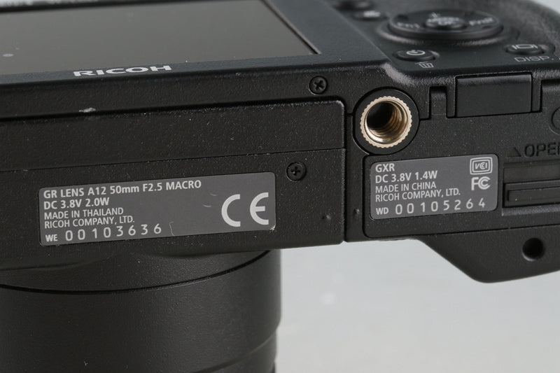 Ricoh GXR + A12 50mm F/2.5 Macro Lens + A16 24-85mm F/3.5-5.5 Lens #55091F3