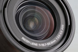 Ricoh GXR + A12 50mm F/2.5 Macro Lens + A16 24-85mm F/3.5-5.5 Lens #55091F3