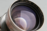 Leica Leitz Summitar 50mm F/2 Lens Leica L39 #55120T