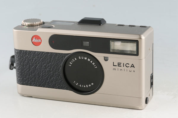 Leica Minilux 35mm Point & Shoot Film Camera With Box #55122T