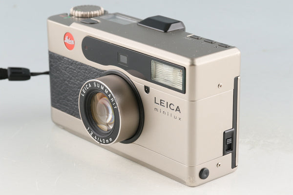 Leica Minilux 35mm Point & Shoot Film Camera With Box #55122T