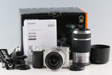 Sony α6400/a6400 + E PZ 16-50mm F/3.5-5.6 OSS + E 55-210 F/4.5-6.3 OSS Lens *Japanese version only* #55128L2