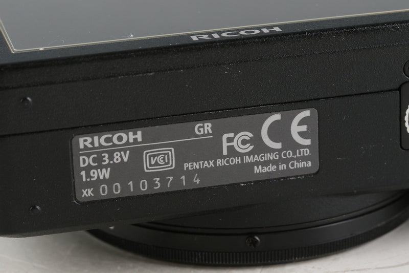 Ricoh GR Digital Camera #55130D5