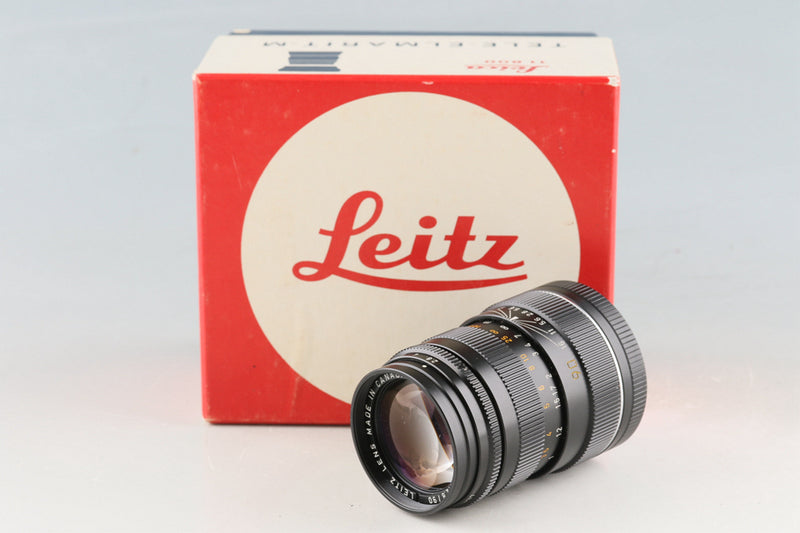 Leica Leitz Tele-Elmarit-M 90mm F/2.8 Lens for Leica M With Box #55194L1