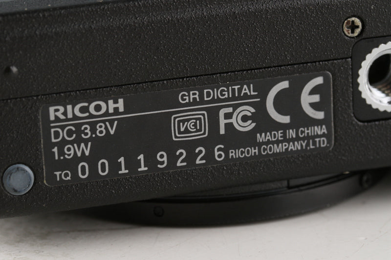 Ricoh GR Digital Camera With Box #55196L8