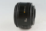 Canon EF 50mm F/1.8 II Lens #55200G31