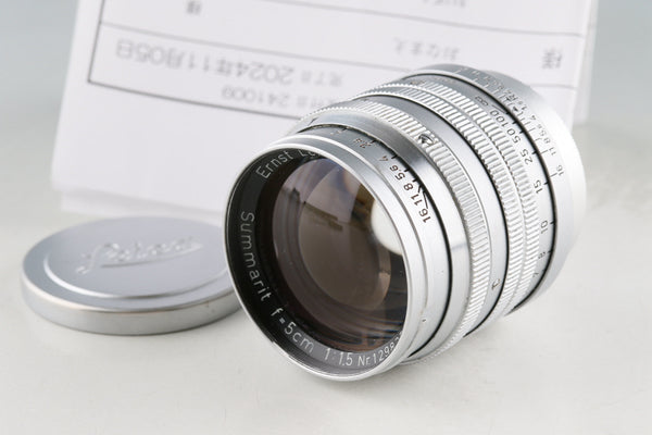 Leica Leitz Summarit 50mm F/1.5 Lens for Leica L39 #55223T