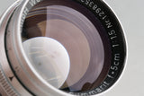 Leica Leitz Summarit 50mm F/1.5 Lens for Leica L39 #55223T