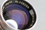 Nikon Nikkor-S.C 50mm F/1.4 Lens for Nikon S #55234A4