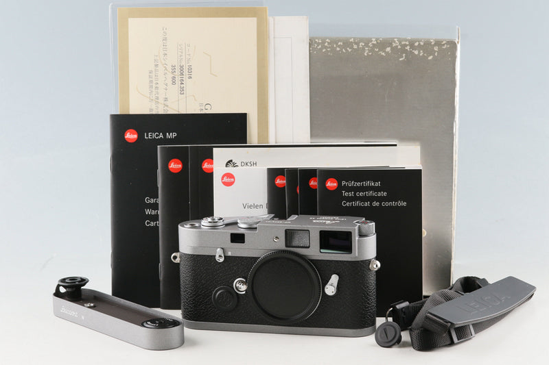 Leica MP 0.72 Anthracite Kit 35mm Rangefinder Film Camera + Leicavit M With Box #55270L1