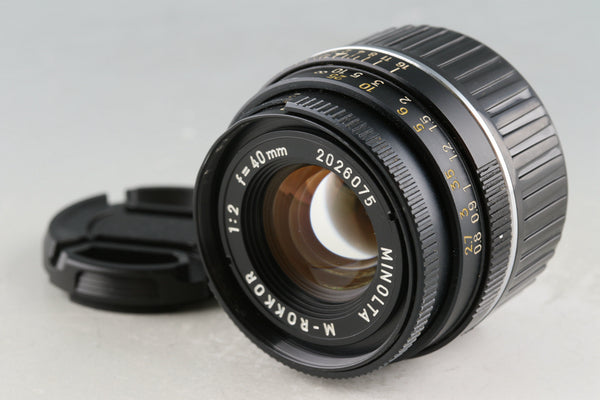 Minolta M-Rokkor 40mm F/2 Lens for Leica M #55274C1