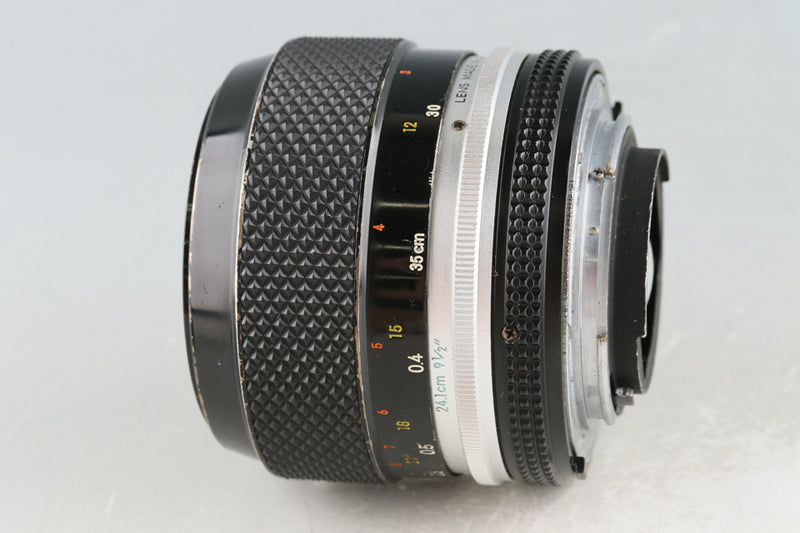 Nikon Micro-Nikkor-P.C Auto 55mm F/3.5 Ai Lens #55278A5