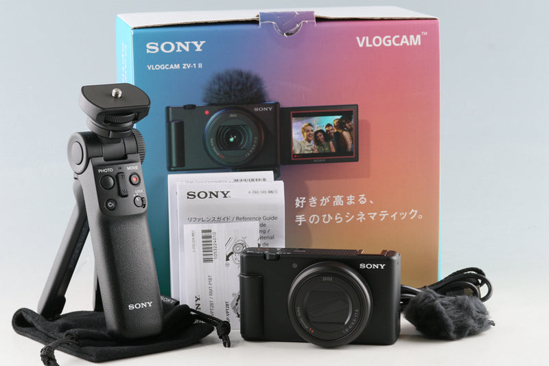 Sony Vlogcam ZV-1 II Shooting Grip Kit With Box *Japanese version only* #55282L2