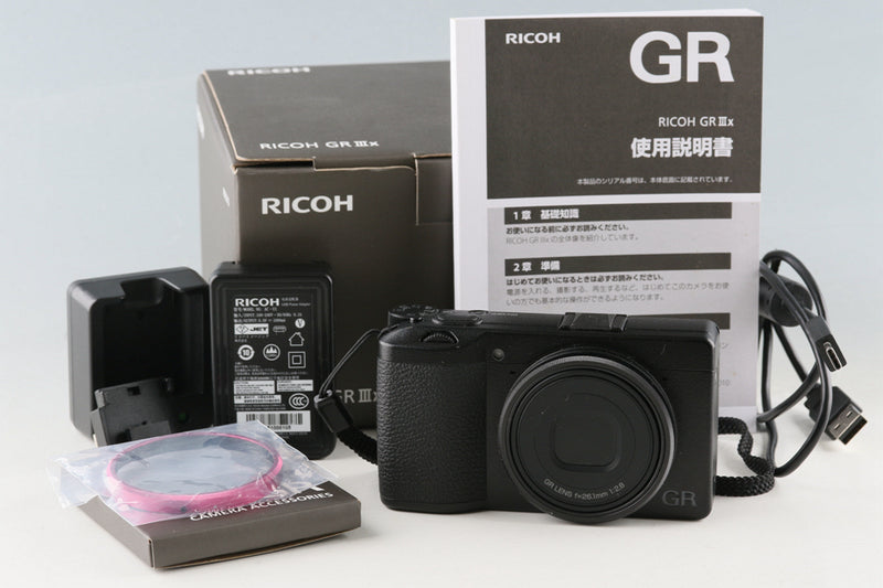 Ricoh GR IIIx Digital Camera With Box #55292L8