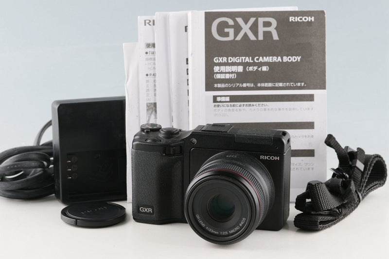 Ricoh GXR Digital Camera + A12 50mm F/2.5 Macro Lens #55294F1