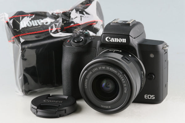 Canon EOS Kiss M + EF-M 15-45mm F/3.5-6.3 IS STM Lens #55298E1